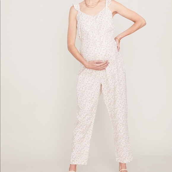 Hatch Collection Maternity Daphne Jumpsuit Size 0 - Picture 2 of 5